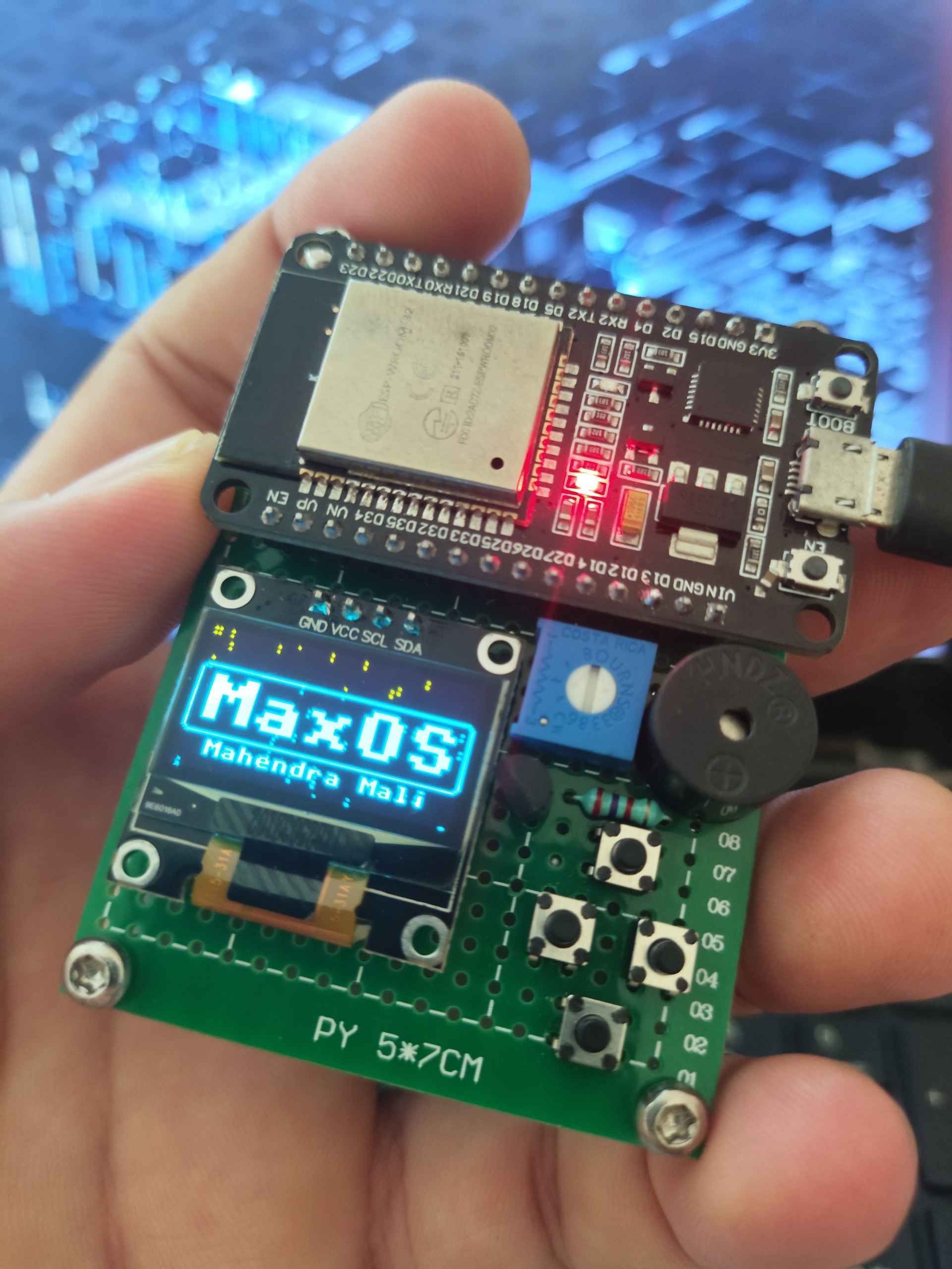ESP32 Presence Detection System